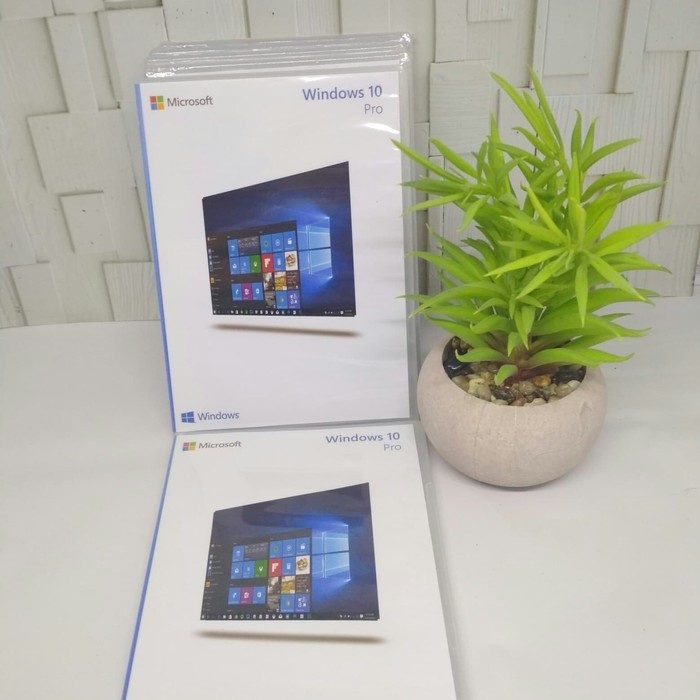 Jual ✓TERKENAL win 10 pro /windows 10 pro Full box with coa | Shopee Indonesia