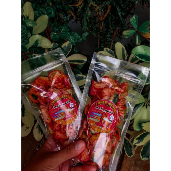 Jual SEBLAK KERING KEMASAN POUCH BERAT 70GR/130GR | Shopee Indonesia