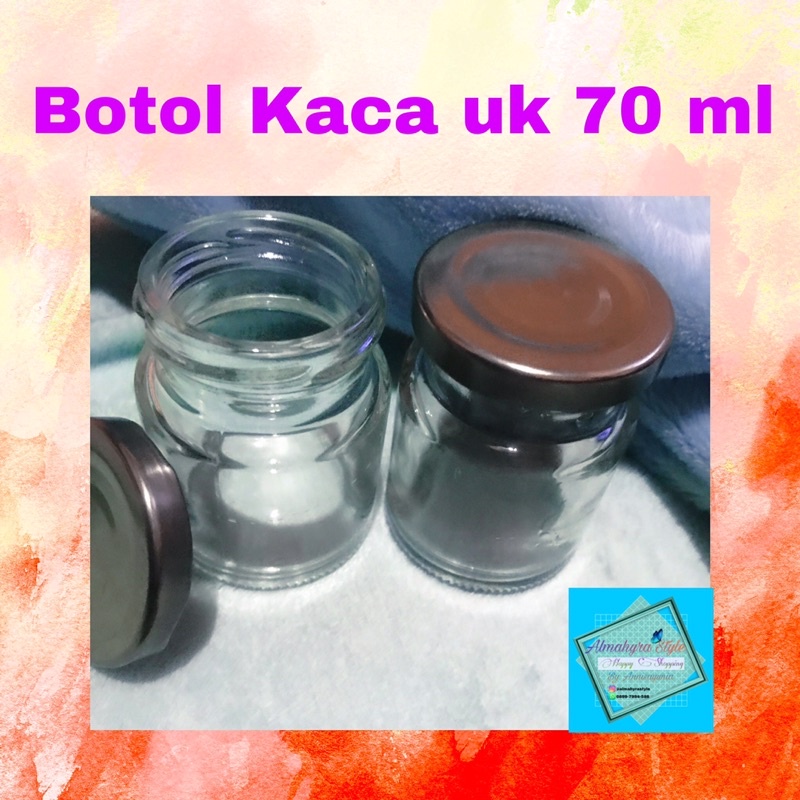 Jual Botol Kaca Uk 70 ml | Shopee Indonesia