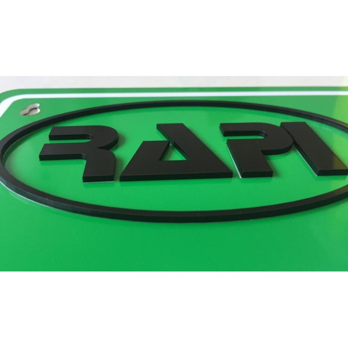 Jual Papan Callsign Timbul Orari Rapi Akrilik 49x19x0.3 Kolsen Call ...