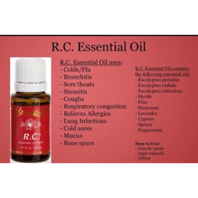 Jual Young Living Essential Oil Rc 5ml Shopee Indonesia 8924