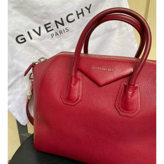 Givenchy antigona medium red sale