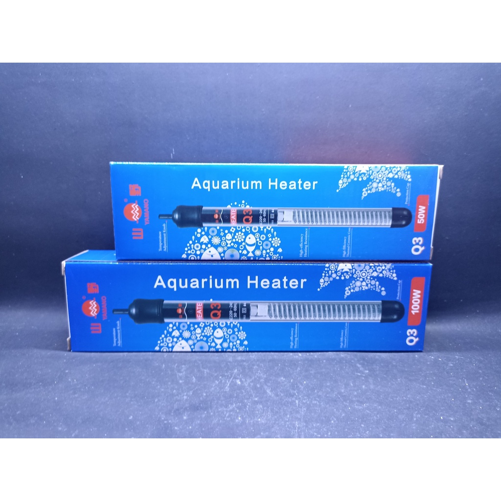 Jual Pemanas Air Akuarium Heater Aquarium OTOMATIS YAMANO Q3 50WATT