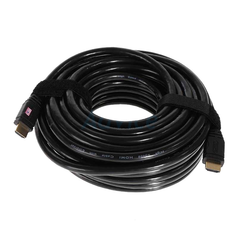 Jual Kabel HDMI To HDMI 20M High Speed High Quality Gold 20 Meter HITAM ...