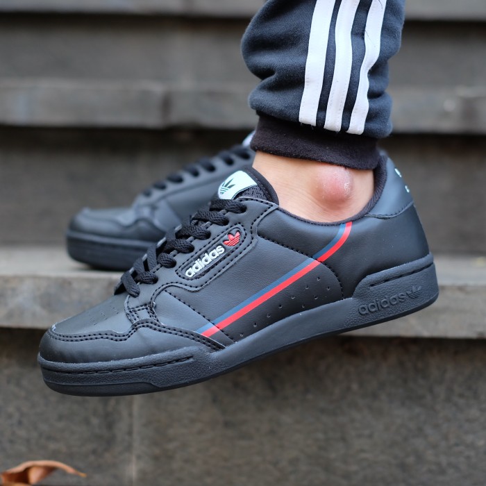 Adidas Continental 80 J All Black Original 40