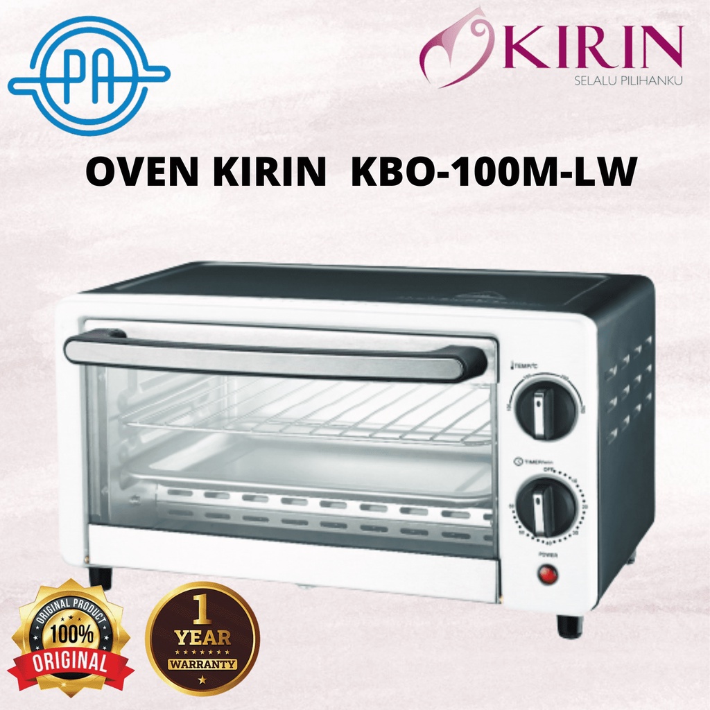 Jual OVEN LISTRIK KIRIN KBO 100M LW Low Watt 10LITER / OVEN KIRIN