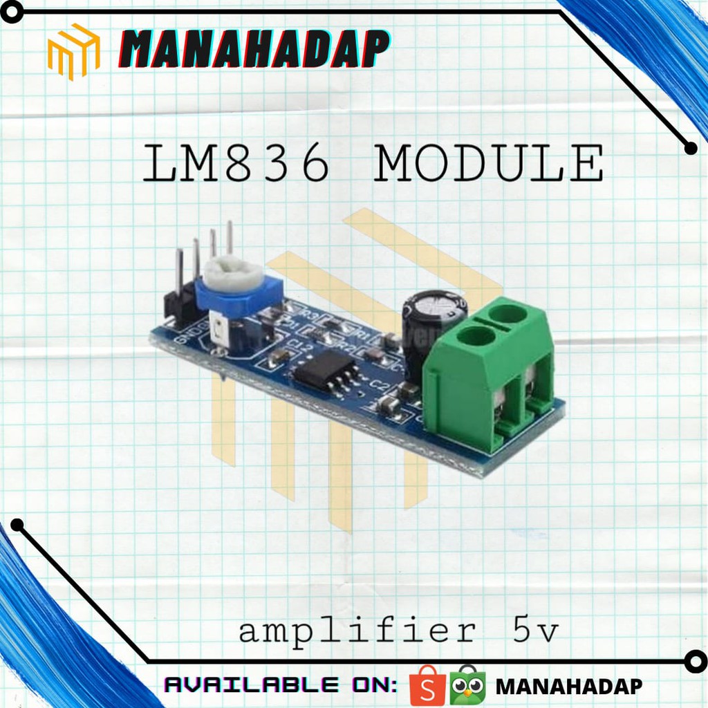 Jual LM386 AUDIO AMPLIFIER MODULE LM386 MODULE AMPLIFIER | Shopee Indonesia