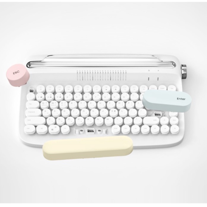 Jual [ Actto ] Retro bluetooth keyboard key cap Shopee Indonesia