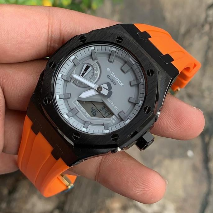 Jual Jam Tangan Pria G Shock Ga Et Adr Gen Black Orange