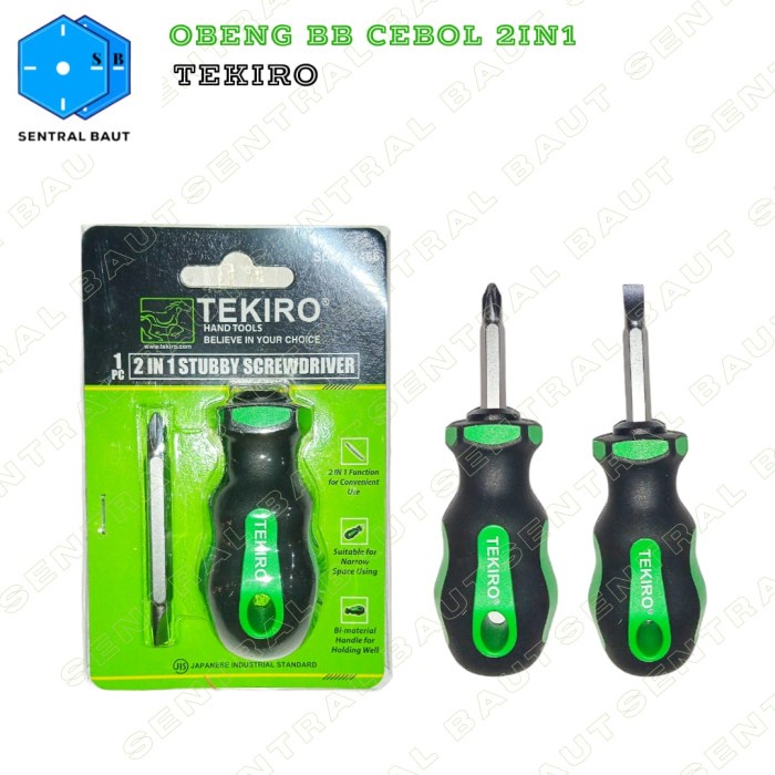 Jual Obeng Stubby In Tekiro Shopee Indonesia