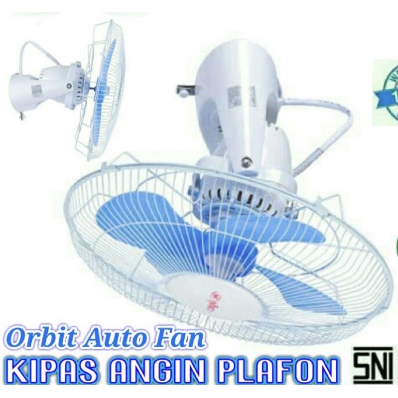 Jual Orbit Fan Okayama Sogo Auto Fan Kipas Angin Plafon Inchi Shopee Indonesia