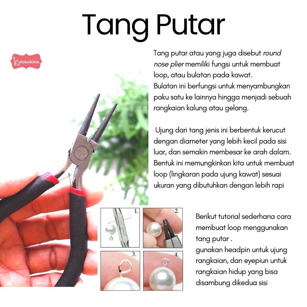 Jual Tang Set untuk membuat Aksesoris | Shopee Indonesia