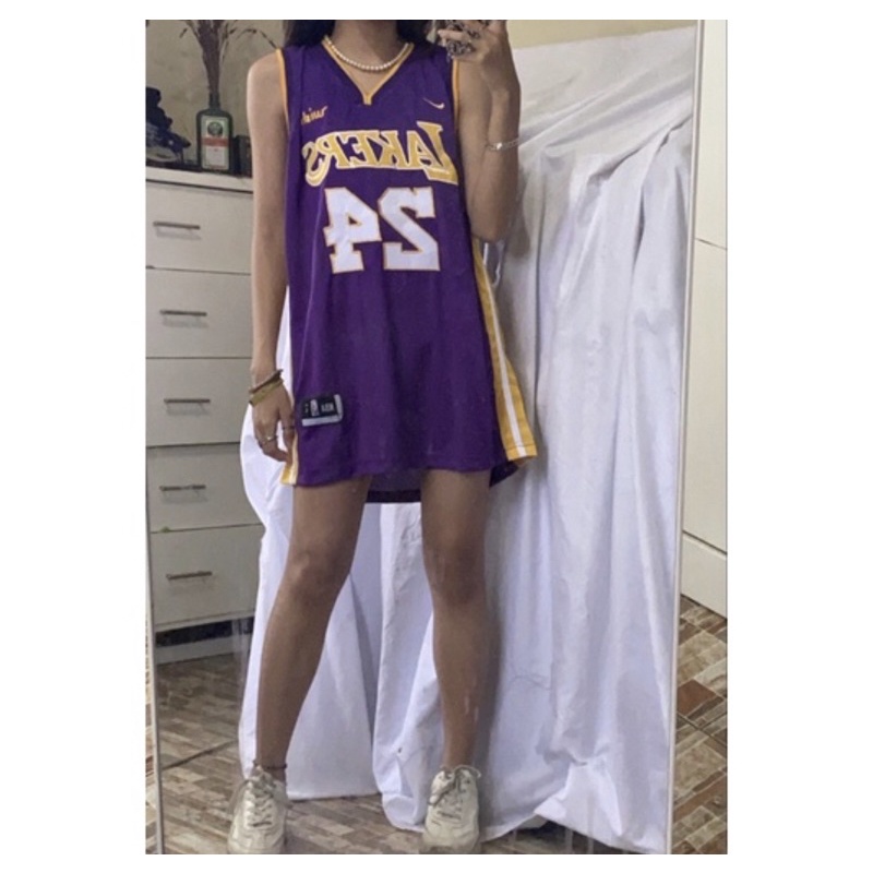 Jual jersey lakers ungu(preloved) Shopee Indonesia