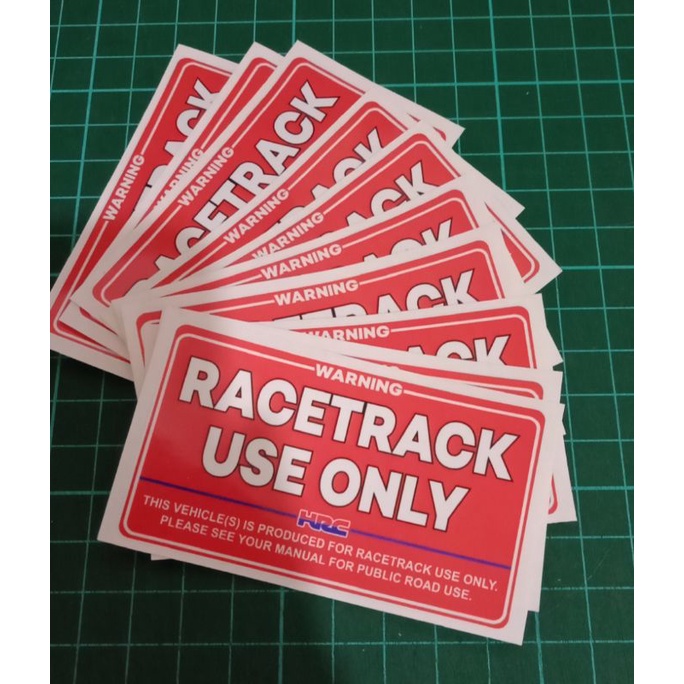 Jual sticker HRC Japan attention Hugger | Shopee Indonesia