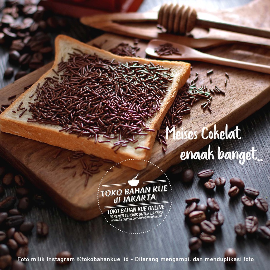 Jual Ceres Coklat Meises Cokelat Tulip Chocorice Topping Hiasan Ropang ...