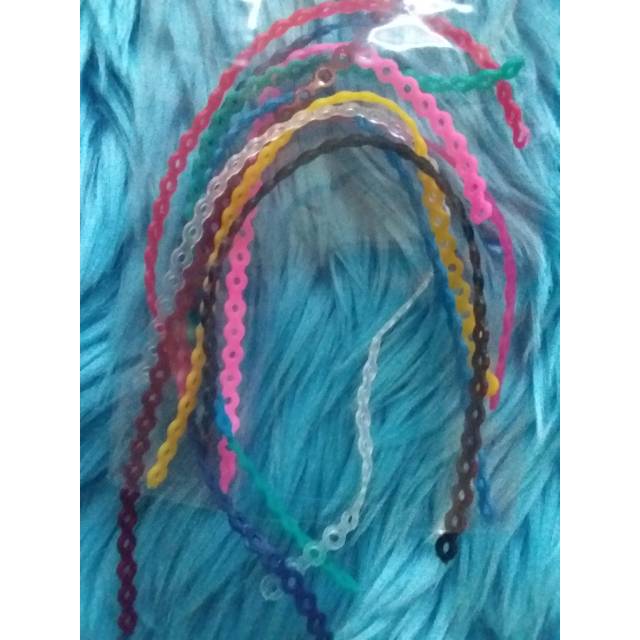 Jual Power chain 1bungkus isi 10 warna (mix) | Shopee Indonesia
