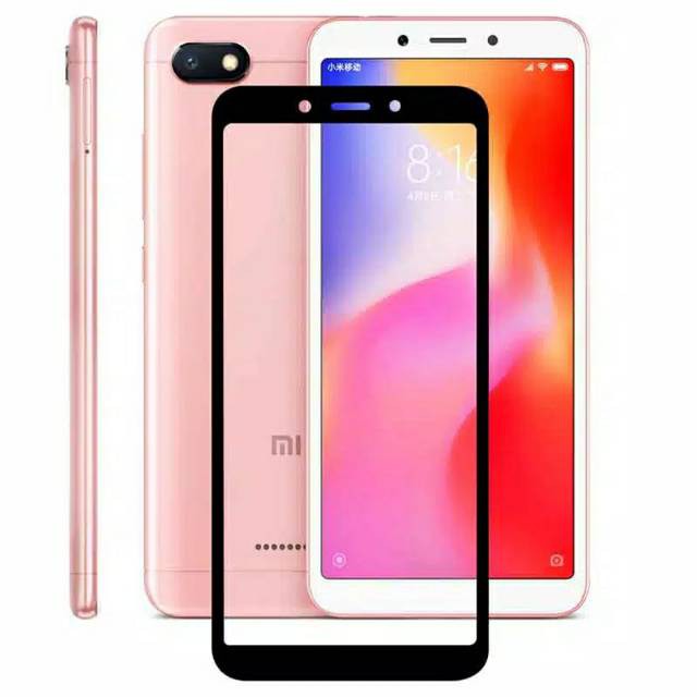 Jual TEMPERED GLASS FULL XIAOMI REDMI REDMI 6A ANTI GORES
