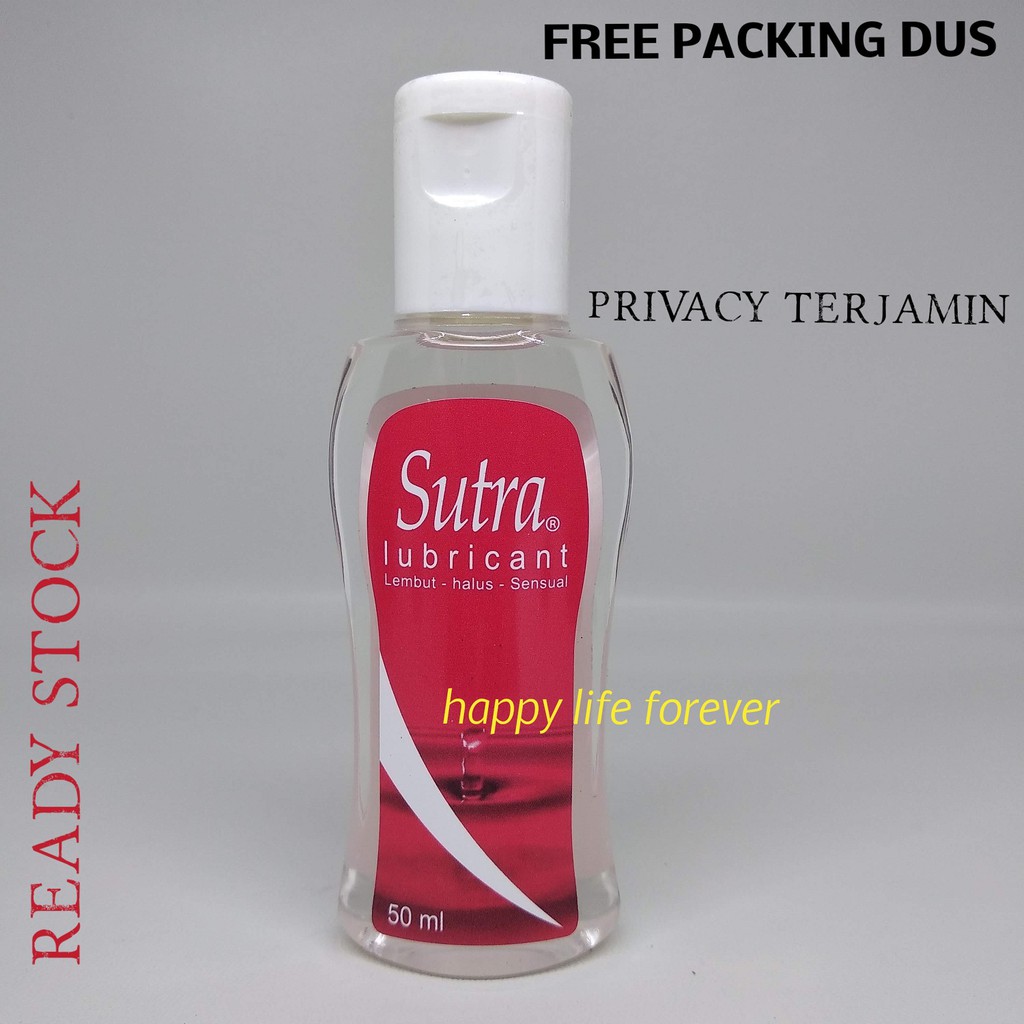 Jual Sutra Lubricant 50 Ml Pelumas Lubrikan Pelicin Shopee