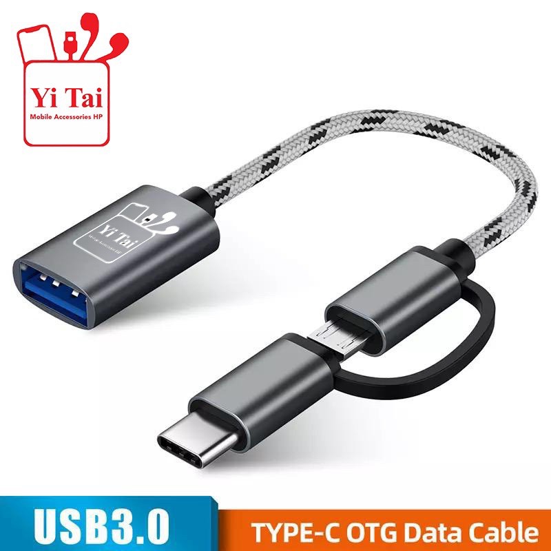 Jual Otg In Yi Tai Yt Yt Otg In Micro Usb Type C Fast Transfer Data Shopee