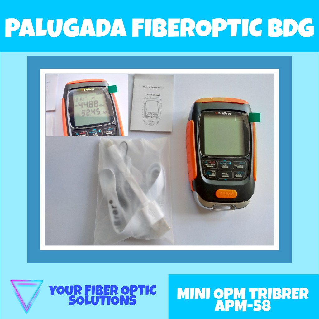 Jual OPTICAL POWER METER TRIBRER 4IN1 OPMAPM58 50+26DBM, VFL 15MW