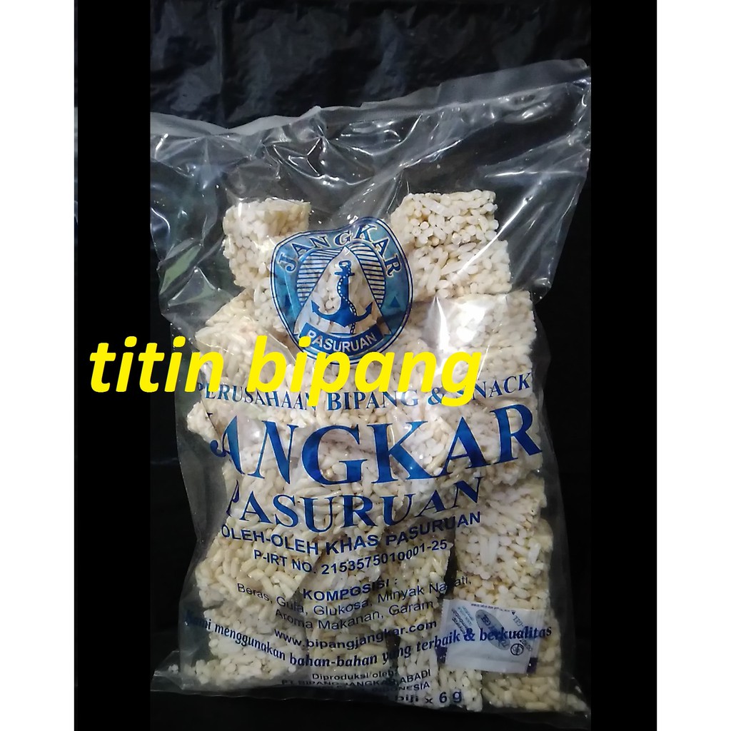 Jual Bipang jangkar ASLI PASURUAN ORIGINAL- jajan jipang - FREE BOX ...