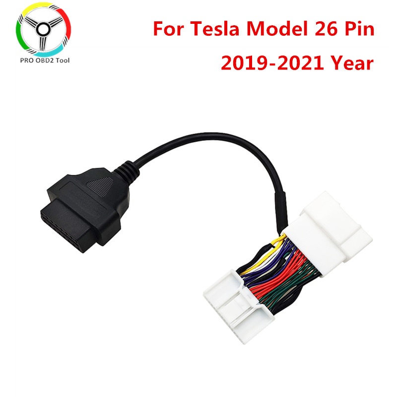 Jual PREORDER Tesla 26 Pin Male Female Connector Tesla Model 3 Model Y