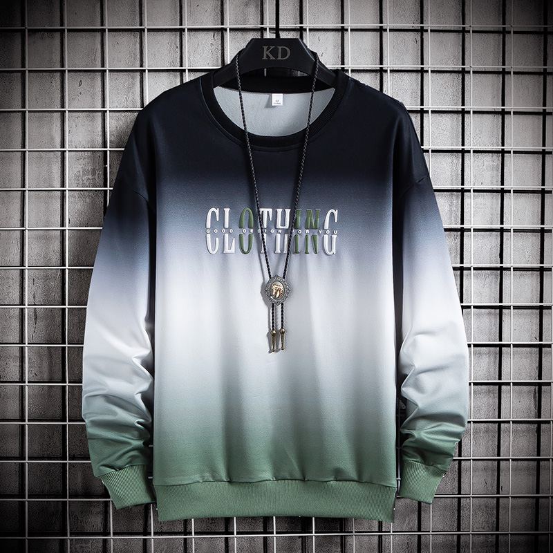 Jual [Ready Stock]Sweater Pria Lengan Panjang Motif Print Sweater