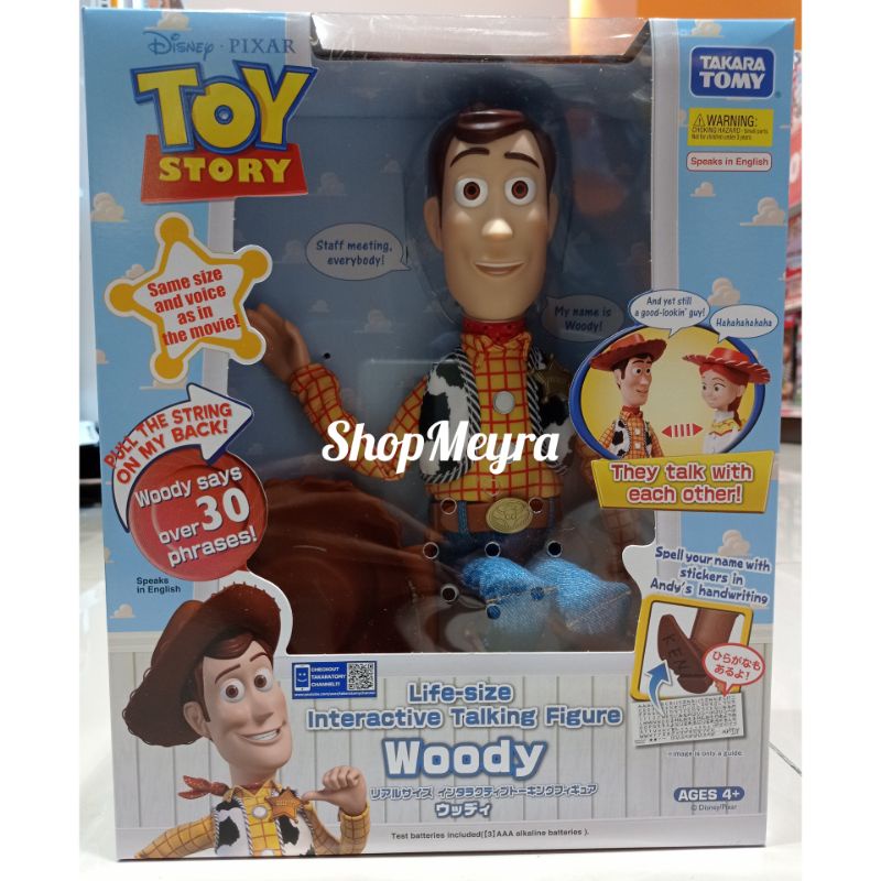 Jual Toy Story Lifesize Interactive Figure Woody Shopee Indonesia