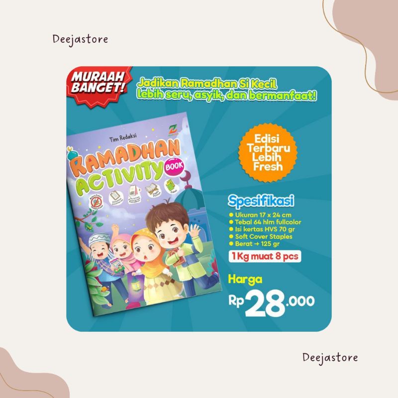 Jual Ramadhan Activity Buku Ramadhan Buku Anak Ramadhan Shopee Indonesia