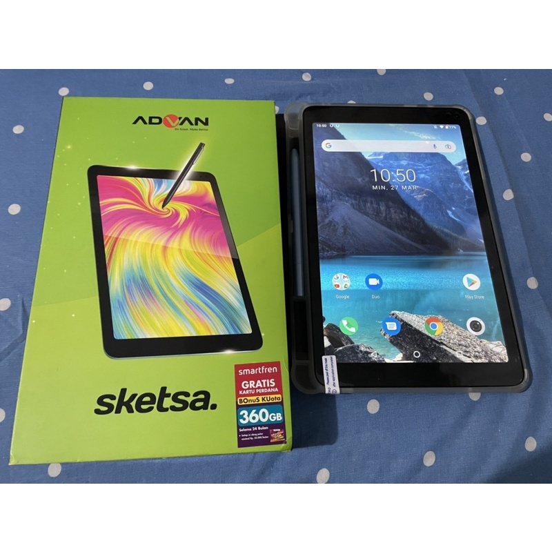 Jual Tab Advan Sketsa Second Shopee Indonesia