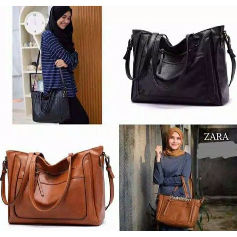 TAS ZARA BASIC BAG ESTRELLA SUPER PREMIUM TERLARIS//BATAM IMPORT