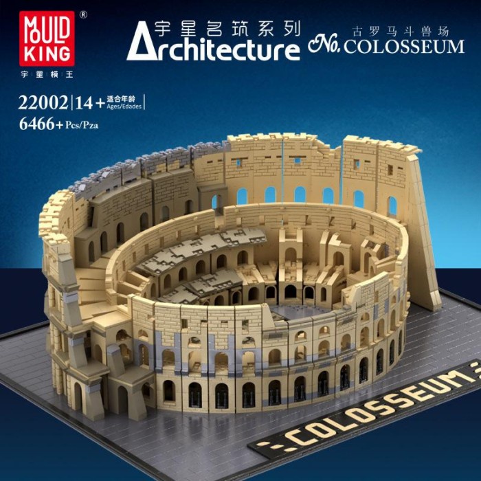 Jual MOULD KING 22002 ARCHITECTURE THE COLOSSEUM IN ANCIENT ROME BRICKS ...