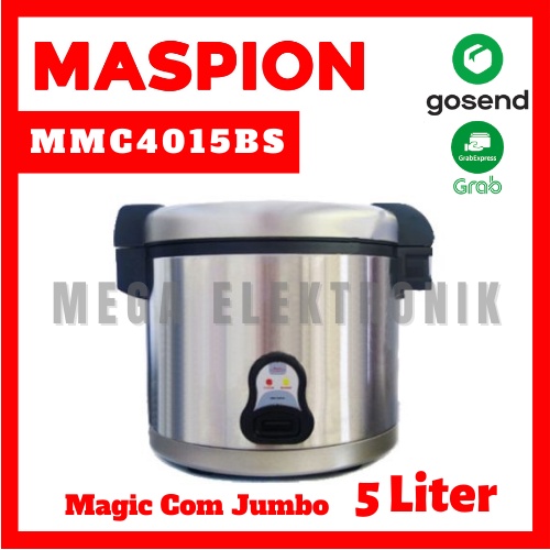 Jual Maspion MMC4015BS Magic Com Jumbo 5 Liter | Shopee Indonesia