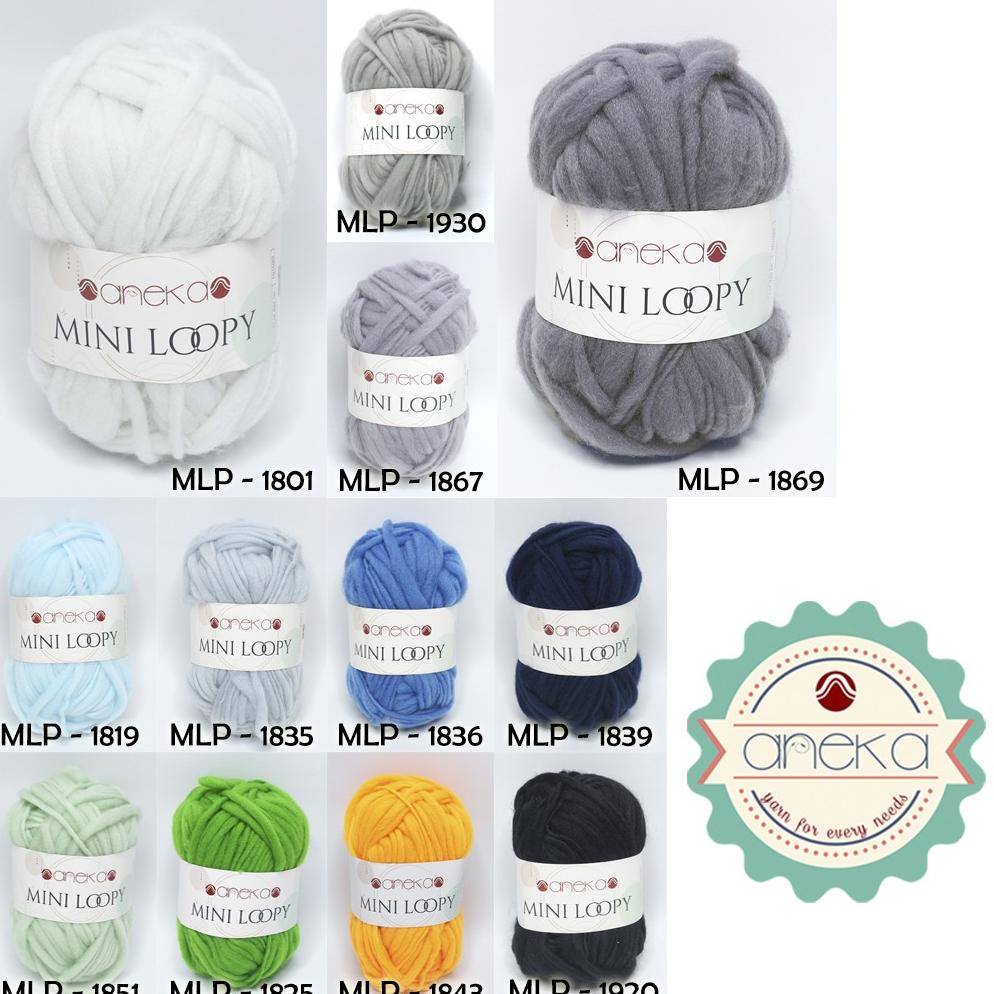 Jual Katalog - Benang Rajut Mini Loopy / Icelandic / Tapestry Weaving ...