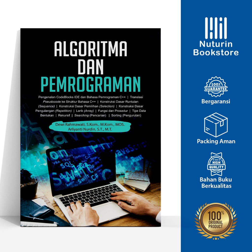 Jual Buku Komputer Algoritma Dan Pemrograman | Shopee Indonesia