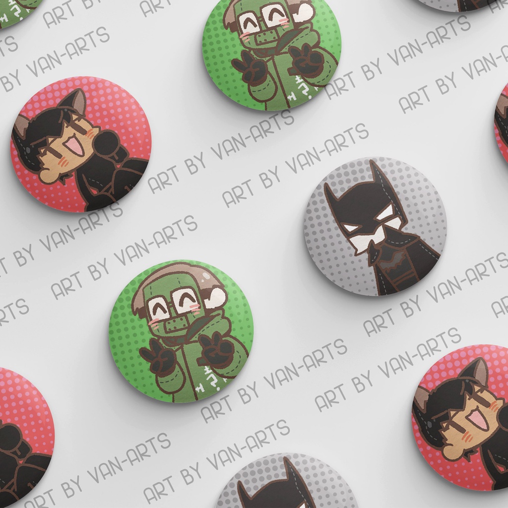 Jual Pin Button The Batman | Shopee Indonesia