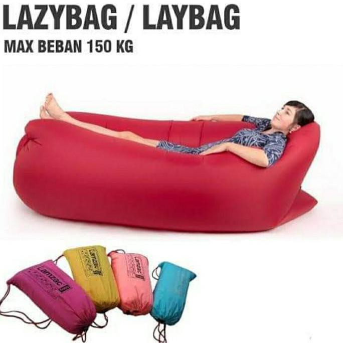 Jual Lazy bag Lamzac / lazybag / air bed / laybag Sofa kasur angin ...