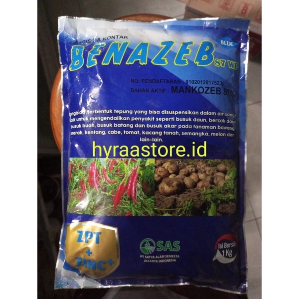 Jual Fungisida Benazeb Wp Kemasan Kg Shopee Indonesia