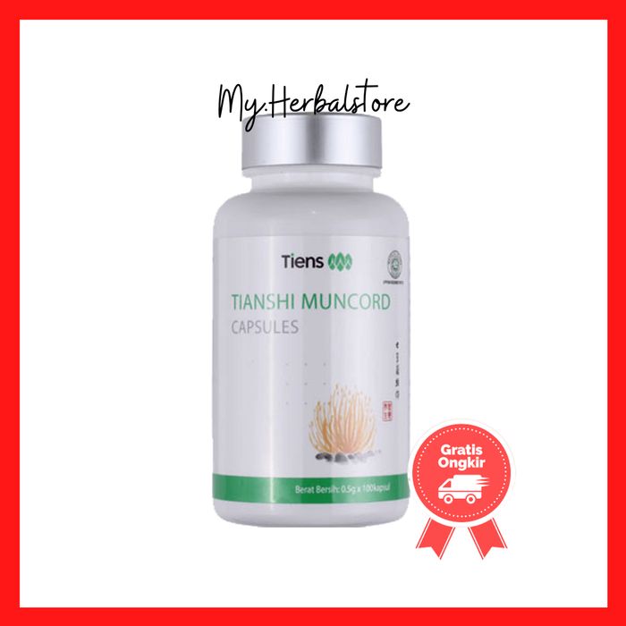 Jual Muncord Capsule Tiens Original Cordyceps Tianshi 10 Kapsul Termurah Shopee Indonesia 9835