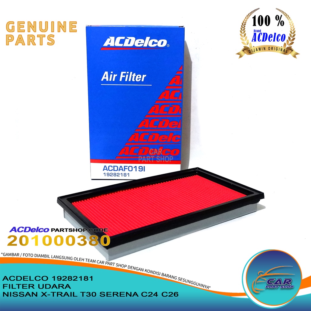 Jual Air Filter Saringan Udara Nissan Xtrail T Serena C C Acdelco Ori Shopee Indonesia