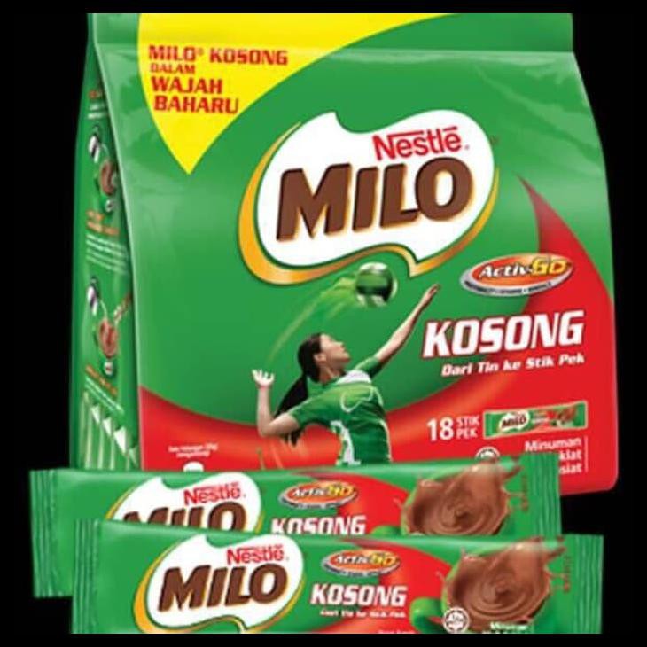 Jual milo kosong isi 18 stick x 30grm Shopee Indonesia