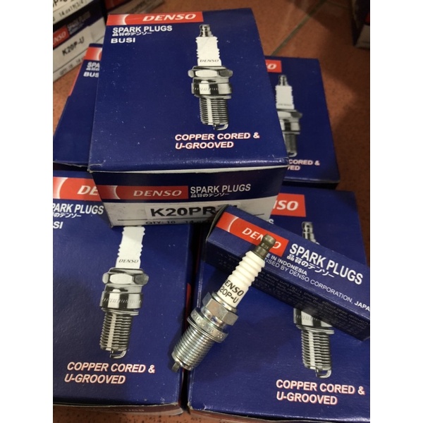 Jual Busi mobil Denso K20PR-U Spark Plugs | Shopee Indonesia