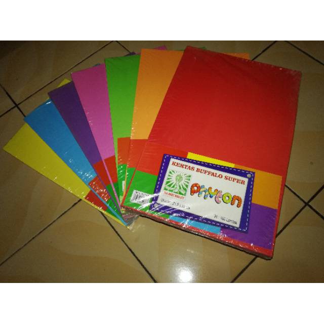 Jual Kertas Buffalo Phyton Polos F Pak Isi Lembar Shopee