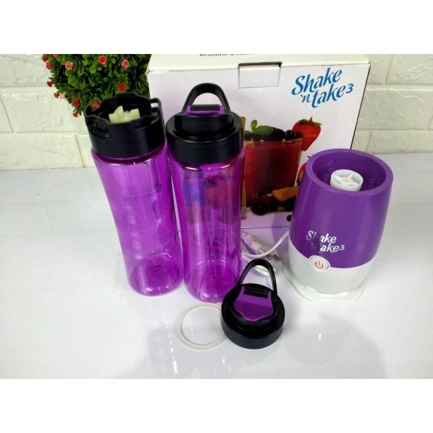 Jual Shake And Take 2 Cup Gelas Tabung - blender 2 botol | Shopee Indonesia