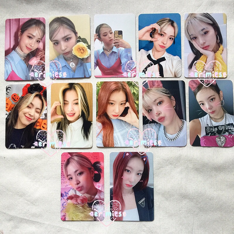 Jual Photocard Benefit Itzy Crazy In Love Ryujin Chaeryeong Lia Busandepart Mmt Withdrama