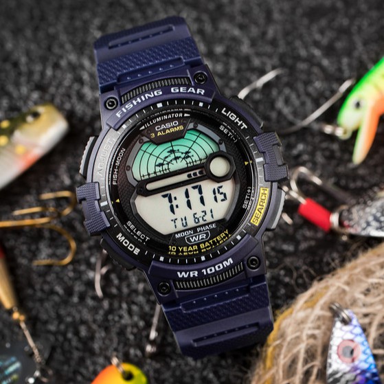 Harga jam casio on sale fishing gear illuminator