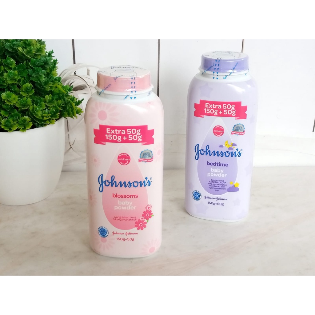 Jual Johnson's (Johnsons) Baby Powder 150g+50g | Shopee Indonesia