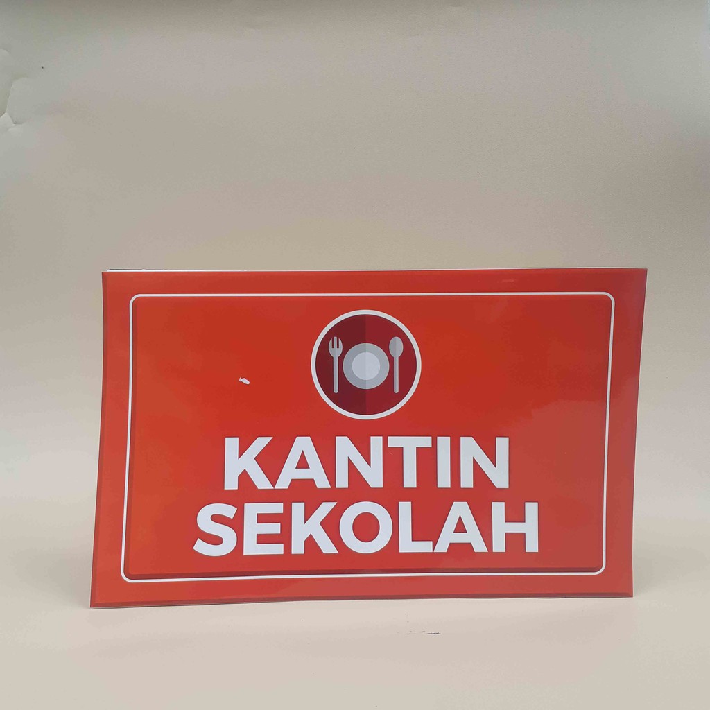 Jual Stiker Nama Ruang Kantin Sekolah | Shopee Indonesia
