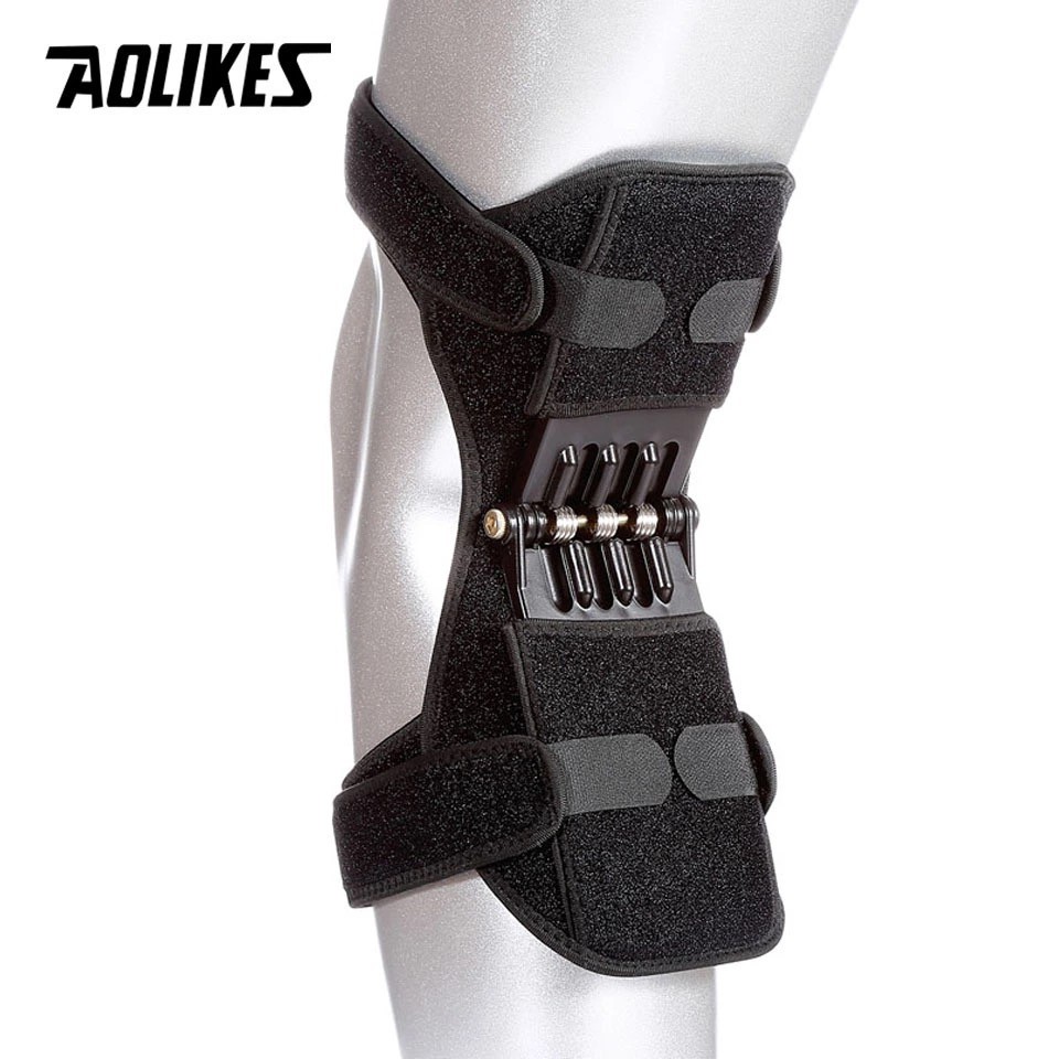 Jual YX005 Aolikes Knee Back Spring Support Pad Sleeve Wrap Deker Lutut ...