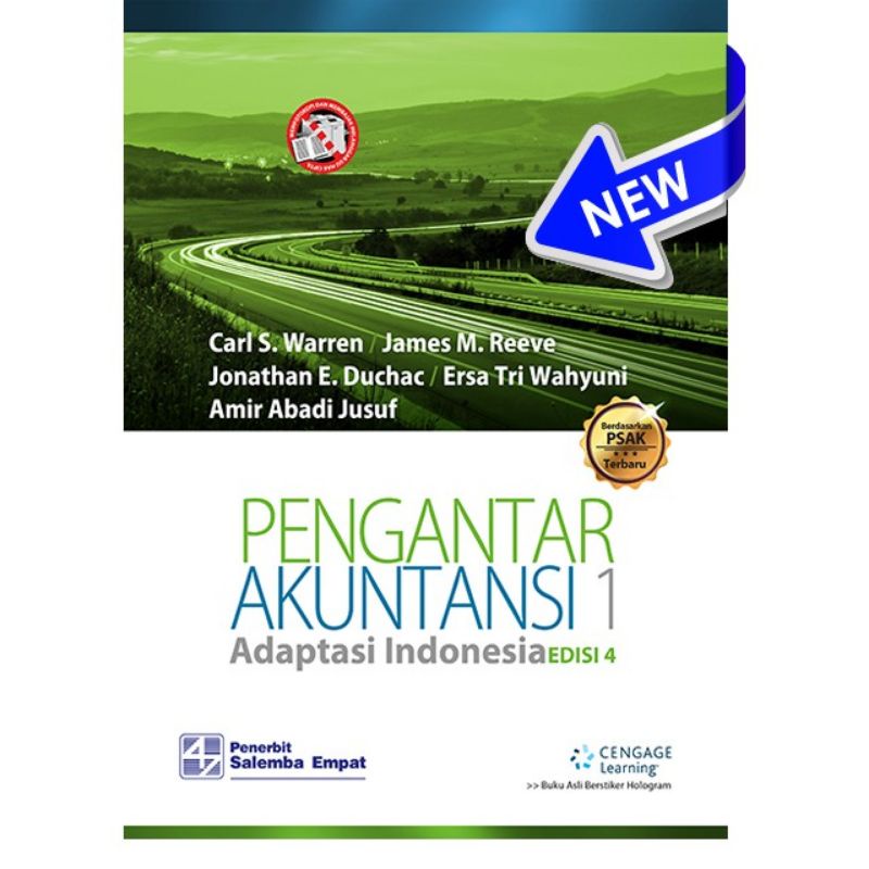 Jual Buku Original : PENGANTAR AKUNTANSI 1 ED.4 Adaptasi Indonesia ...